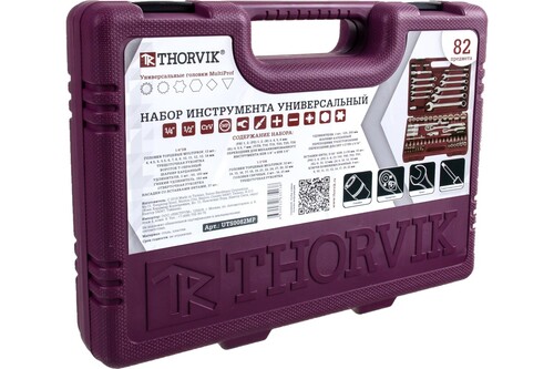 Купить Набор инструментов Thorvik UTS0082MP  9086615. Характеристики, отзывы и цены в Донецке