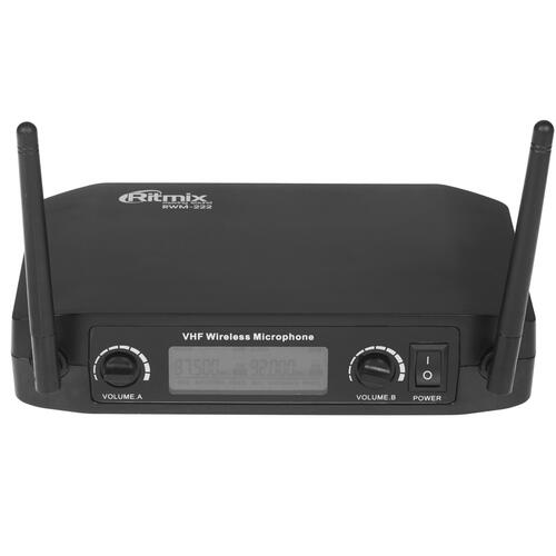 Купить Микрофонный комплект Ritmix RWM-222 черный  1358661. Характеристики, отзывы и цены в Донецке