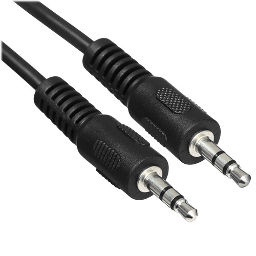 Купить Кабель   VCOM jack 3.5 мм - jack 3.5 мм черный  5602643. Характеристики, отзывы и цены в Донецке