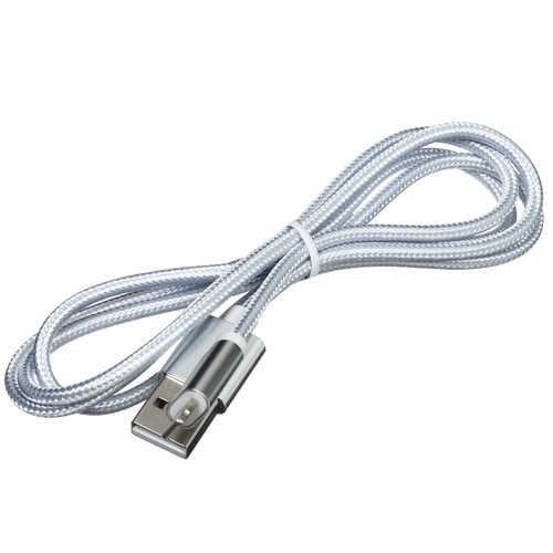 Купить Кабель круглый REXANT Lightning 8-pin - USB 2.0 Type-A серый 1 м  9131370. Характеристики, отзывы и цены в Донецке