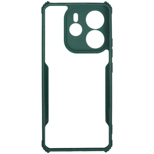 Купить Накладка  BoraSCO Sky Case для Xiaomi Redmi Note 14 зеленый/прозрачный  5615209. Характеристики, отзывы и цены в Донецке