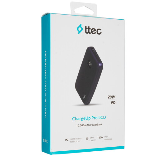 Купить Портативный аккумулятор TTEC ChargeUp Pro синий  9140726. Характеристики, отзывы и цены в Донецке