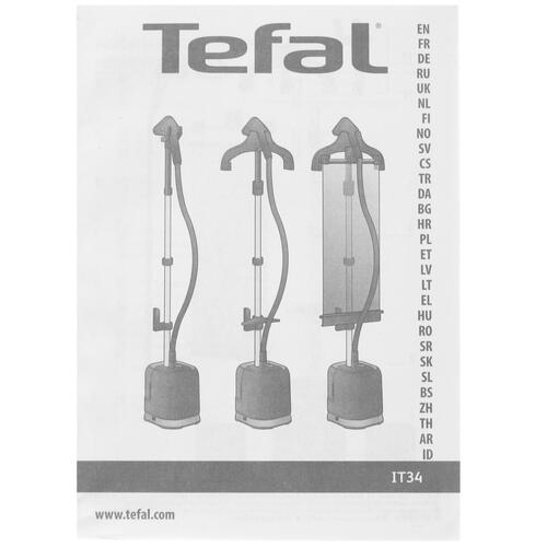 Купить Отпариватель Tefal Pro Style IT3440E0 черный  5423184. Характеристики, отзывы и цены в Донецке