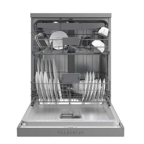 Купить Посудомоечная машина Hotpoint HF 5C84 DWX серый  9101139. Характеристики, отзывы и цены в Донецке