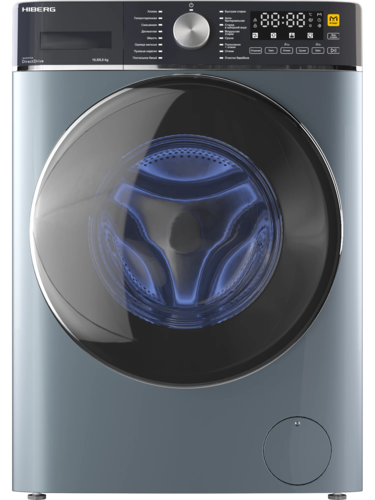 Купить Стирально-сушильная машина HIBERG i-DDQ8 - 10614 Sd серый  9238389. Характеристики, отзывы и цены в Донецке