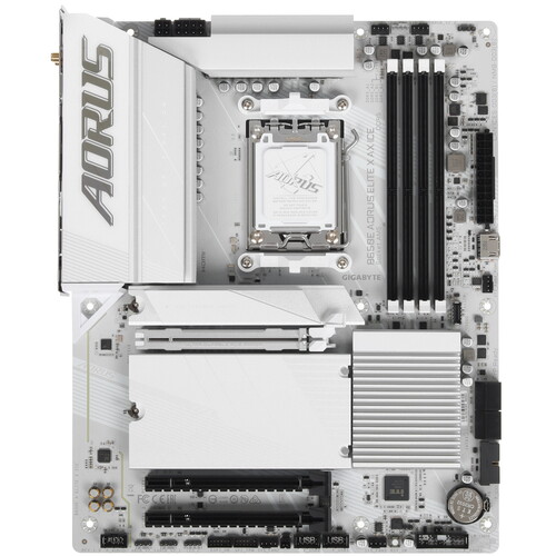 Купить Материнская плата GIGABYTE B650E AORUS ELITE X AX ICE  5449625. Характеристики, отзывы и цены в Донецке