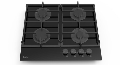 Купить Газовая варочная поверхность Evelux HEG 615 BG  9226476. Характеристики, отзывы и цены в Донецке