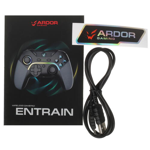 Купить Геймпад беспроводной/проводной ARDOR GAMING Entrain черный  5084029. Характеристики, отзывы и цены в Донецке