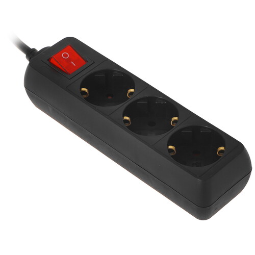 Купить Удлинитель Фотон 16-33ES черный  5362357. Характеристики, отзывы и цены в Донецке