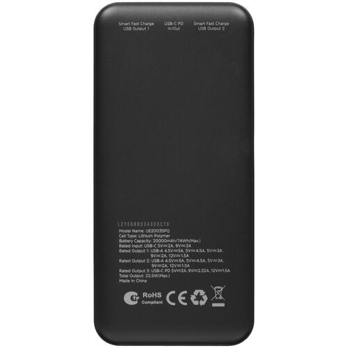 Купить Портативный аккумулятор Energizer UE20035PQ_BK черный  5427096. Характеристики, отзывы и цены в Донецке