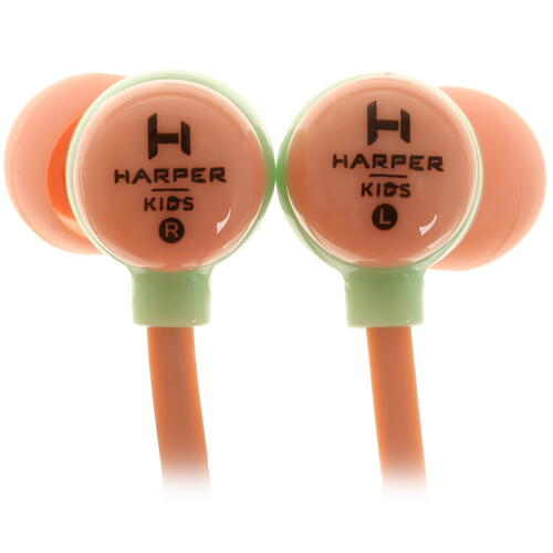 Купить Проводные наушники Harper KIDS HK-39 оранжевый  5337577. Характеристики, отзывы и цены в Донецке