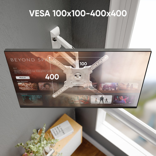 Купить Кронштейн для ТВ ONKRON M4 белый  4830315. Характеристики, отзывы и цены в Донецке