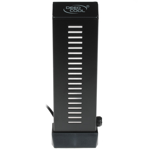 Купить Подставка для видеокарты DEEPCOOL GH-01 A-RGB черный [GH-01 A-RGB]  1344847. Характеристики, отзывы и цены в Донецке