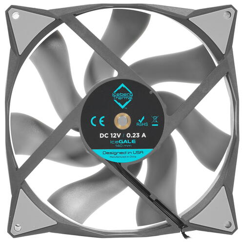 Купить Вентилятор Iceberg Thermal IceGALE 140mm [ICEGALE14-B0A]  4762871. Характеристики, отзывы и цены в Донецке