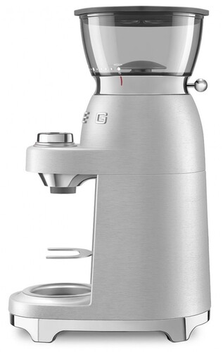 Купить Кофемолка электрическая Smeg CGF02SSEU серебристый  5642230. Характеристики, отзывы и цены в Донецке