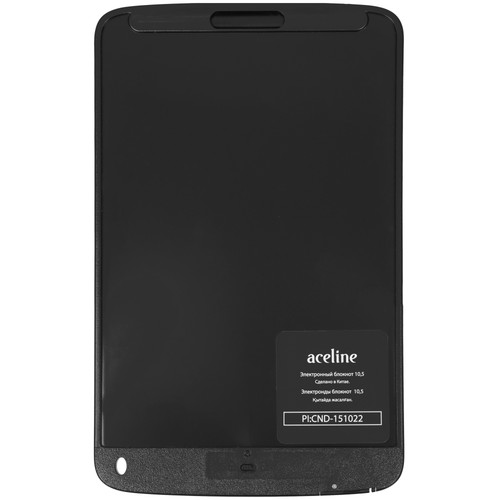 Купить 10.5" Электронный блокнот Aceline GN03 черный  5078520. Характеристики, отзывы и цены в Донецке