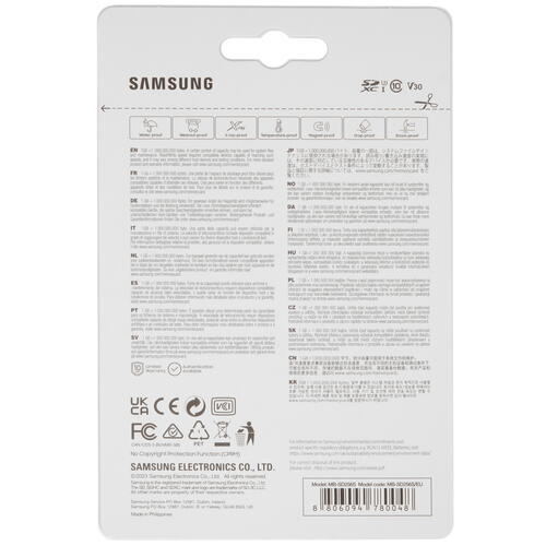 Купить Карта памяти Samsung PRO Plus SDXC 256 ГБ [MB-SD256S/EU]  5466856. Характеристики, отзывы и цены в Донецке