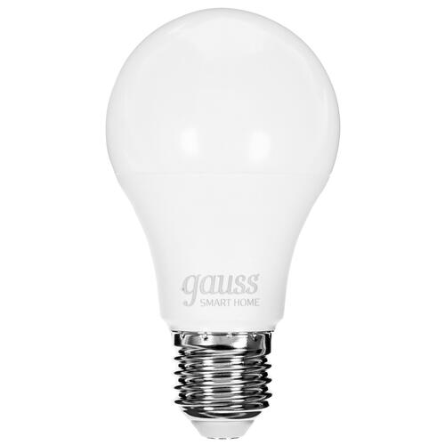 Купить Умная светодиодная лампа Gauss LED IoT E27 A60 ССТ+DIM  1676659. Характеристики, отзывы и цены в Донецке