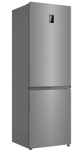 Купить Холодильник с морозильником   Candy CFN6185SDC серебристый  9248214. Характеристики, отзывы и цены в Донецке