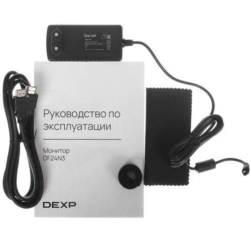 Купить 23.6" Монитор DEXP DF24N3 черный  5411389. Характеристики, отзывы и цены в Донецке