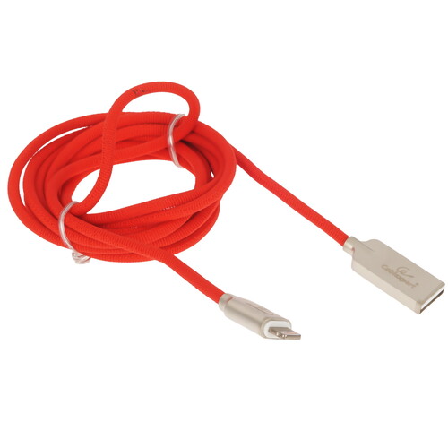 Купить Кабель круглый Cablexpert Lightning 8-pin MFI - USB 2.0 Type-A красный 1.8 м  5485457. Характеристики, отзывы и цены в Донецке