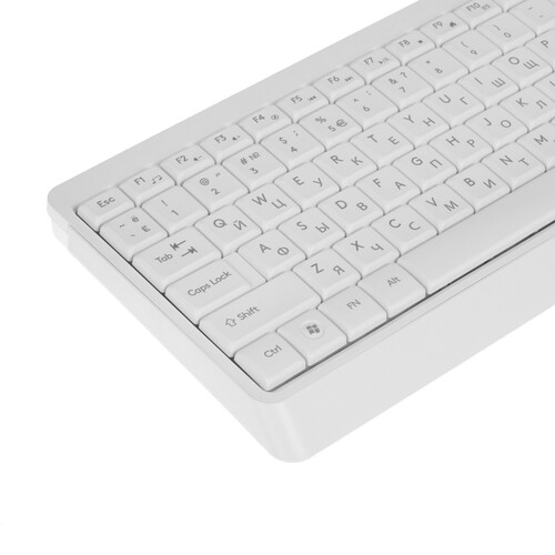 Купить Клавиатура+мышь  проводная  A4Tech Fstyler F1512 белый  4827020. Характеристики, отзывы и цены в Донецке