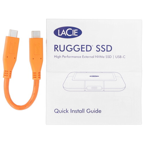 Купить 2048 ГБ Внешний SSD LaCie Rugged [STHR2000800]  4760161. Характеристики, отзывы и цены в Донецке