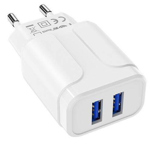 Купить Сетевое зарядное устройство Borofone BA37A Speedy белый  5367530. Характеристики, отзывы и цены в Донецке