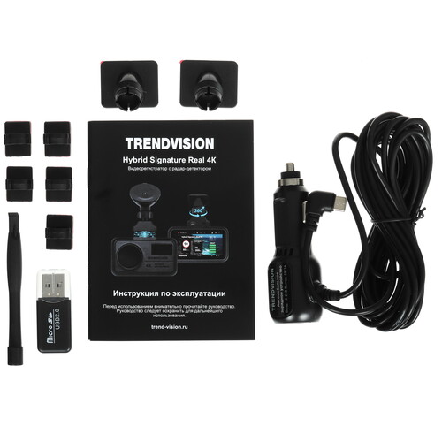 Купить Видеорегистратор с радар-детектором TrendVision Hybrid Real 4K  5619432. Характеристики, отзывы и цены в Донецке