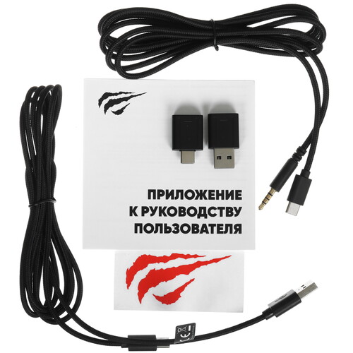 Купить Беспроводные/проводные наушники HAVIT FUXI-H7 черный 2025  9271078. Характеристики, отзывы и цены в Донецке