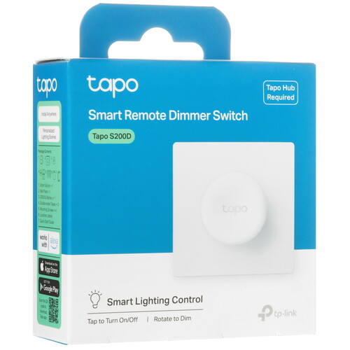 Купить Умный беспроводной диммер TP-Link Tapo S200D  5630606. Характеристики, отзывы и цены в Донецке