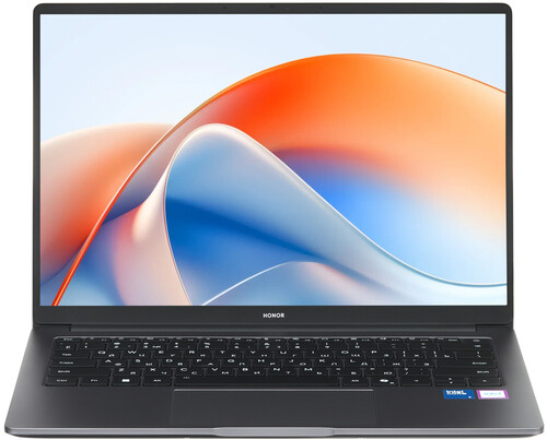 Купить 14" Ноутбук HONOR MagicBook X14 Plus 2025 5301ALWC/FRB-X серый  5608579. Характеристики, отзывы и цены в Донецке