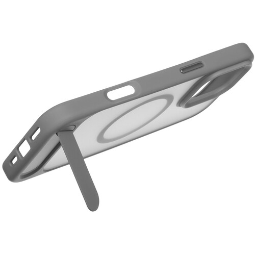 Купить Накладка  VLP Reels Case для Apple iPhone 16 Pro Max серый/прозрачный  5487084. Характеристики, отзывы и цены в Донецке