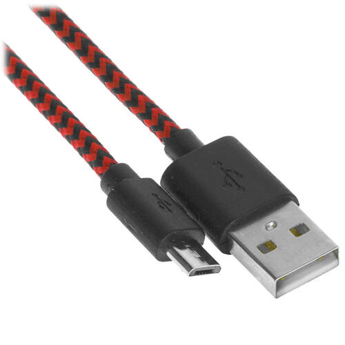 Купить Кабель круглый Pero micro USB - USB красный 1 м  5048607. Характеристики, отзывы и цены в Донецке