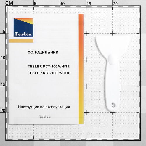 Купить Холодильник компактный   Tesler RCT-100 белый  1023084. Характеристики, отзывы и цены в Донецке