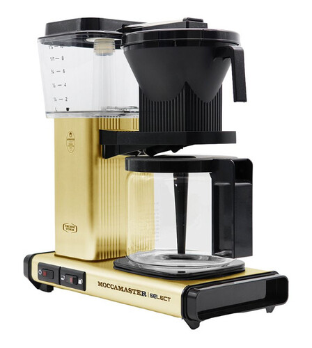 Купить Кофеварка капельная Moccamaster KBG Select 53972 золотистый  9076822. Характеристики, отзывы и цены в Донецке