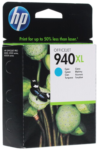 Купить Картридж HP 940XL (C4907AE) голубой  0117625. Характеристики, отзывы и цены в Донецке