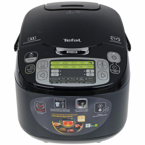 Купить Мультиварка Tefal RK815832 черный  1281868. Характеристики, отзывы и цены в Донецке
