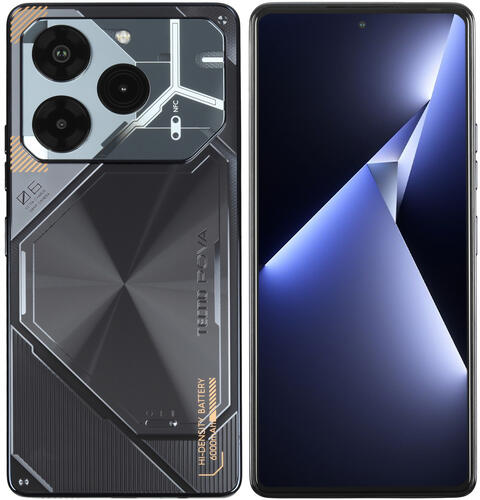 Купить 6.8" Смартфон Tecno POVA 6 Pro 5G 256 ГБ серый  5447773. Характеристики, отзывы и цены в Донецке