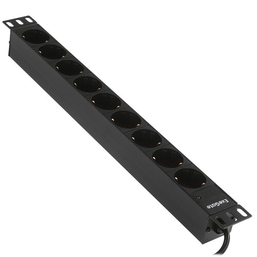 Купить Блок розеток ExeGate ServerPro PDU-19H906 Al-9S-C14-2.5CU  8185009. Характеристики, отзывы и цены в Донецке