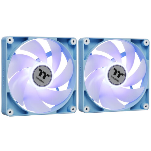 Купить Комплект вентиляторов Thermaltake CT140 ARGB Hydrangea Blue [CL-F203-PL14BU-A] голубой  5486446. Характеристики, отзывы и цены в Донецке