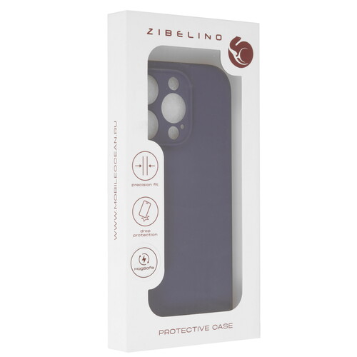 Купить Накладка  Zibelino Soft Case для Apple iPhone 16 Pro синий  9273722. Характеристики, отзывы и цены в Донецке