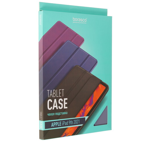 Купить Чехол-книжка BoraSCO для Apple iPad (9th Gen) фиолетовый  5611757. Характеристики, отзывы и цены в Донецке