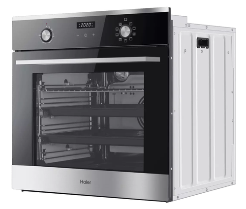 Купить Электрический духовой шкаф HAIER HOX-P09CGBX серебристый  9296793. Характеристики, отзывы и цены в Донецке