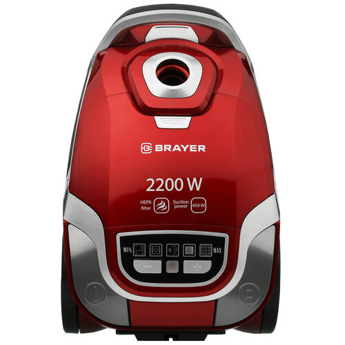 Купить Пылесос Brayer BR4226 красный  9955019. Характеристики, отзывы и цены в Донецке