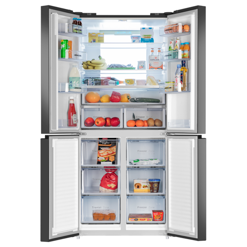 Купить Холодильник многодверный  MAUNFELD MFF181NFSB черный  5307826. Характеристики, отзывы и цены в Донецке