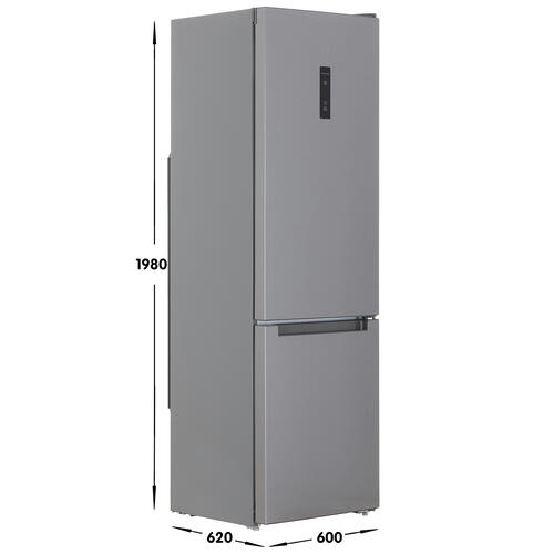 Купить Холодильник с морозильником   Indesit ITS 5200 XB серебристый  9082299. Характеристики, отзывы и цены в Донецке
