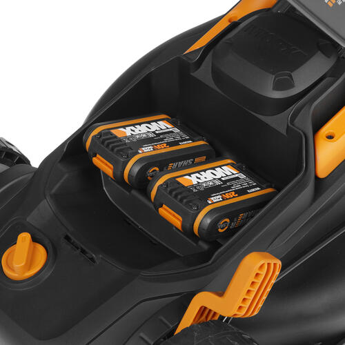 Купить Газонокосилка аккумуляторная Worx WG779E PowerShare 20V  8143077. Характеристики, отзывы и цены в Донецке