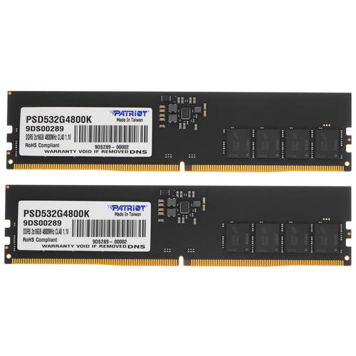 Купить Оперативная память Patriot Signature Line [PSD532G4800K] 32 ГБ  5036013. Характеристики, отзывы и цены в Донецке