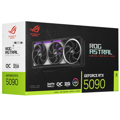Купить Видеокарта ASUS GeForce RTX 5090 ROG Astral OC Edition [ROG-ASTRAL-RTX5090-O32G-GAMING]  5623703. Характеристики, отзывы и цены в Донецке